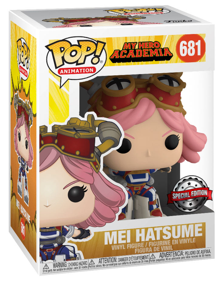 My Hero Academia Mei Hatsume # 681  action figure collectible [Barcode 889698454087] - Main Image 2