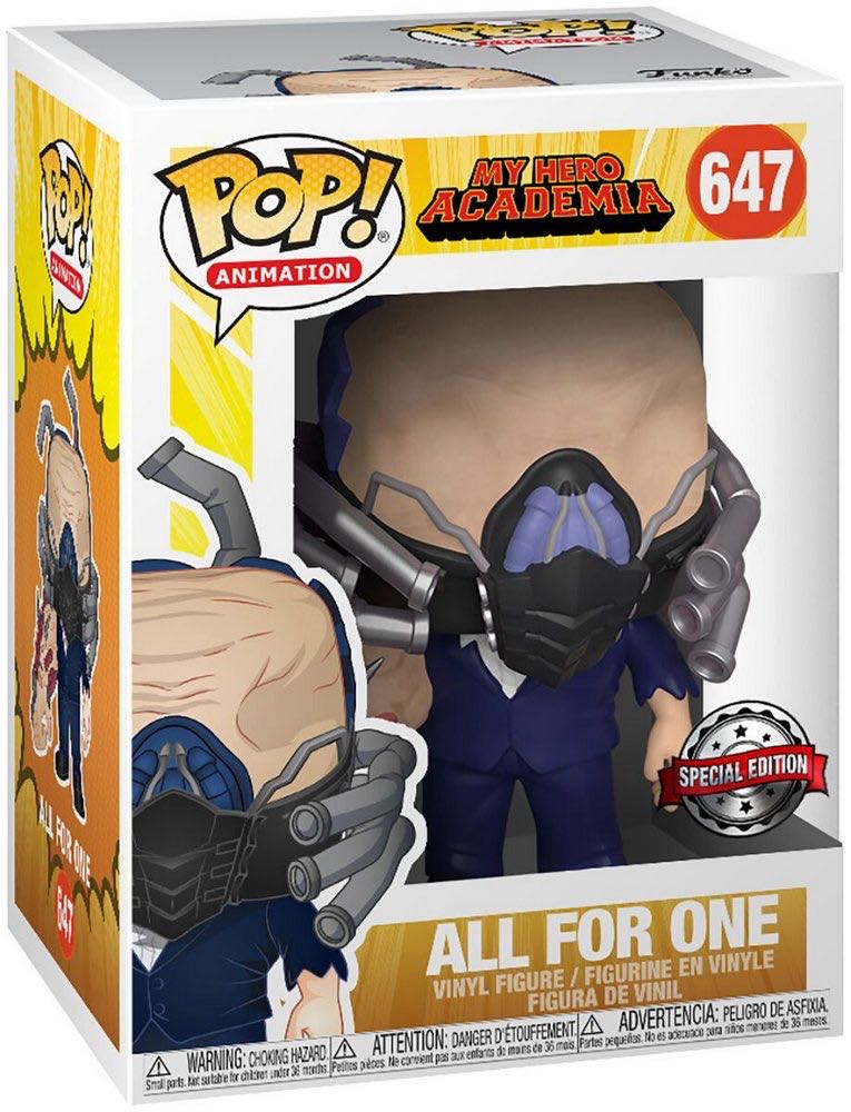 All For One (My Hero Academia) 647 Special Edition  action figure collectible [Barcode 889698436601] - Main Image 2