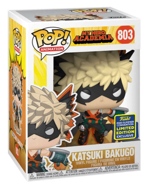 Funko Pop! Katsuki Bakugo 803 Limited Edition - Funko Pop Animation (My Hero Academia) action figure collectible [Barcode 889698478670] - Main Image 2