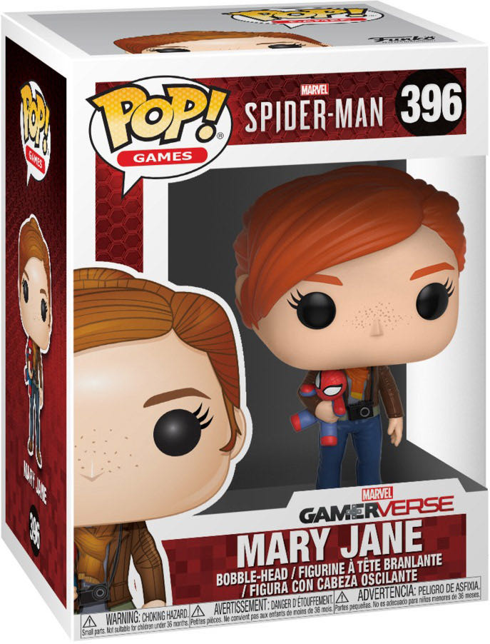 Mary Jane (Spider-Man Gamer Verse) 396  action figure collectible [Barcode 889698306829] - Main Image 2