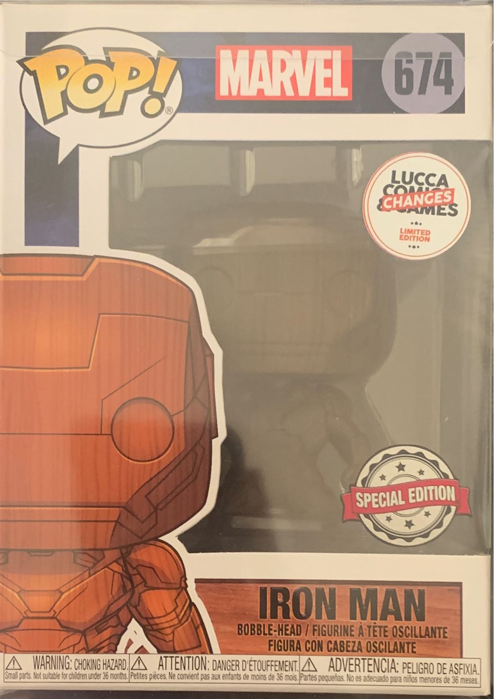 Iron Man #674 - Funko (Funko Pop) action figure collectible [Barcode 889698365796] - Main Image 2