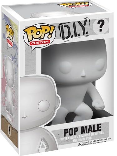 Pop Male (DIY) ?  action figure collectible [Barcode 849803039417] - Main Image 2
