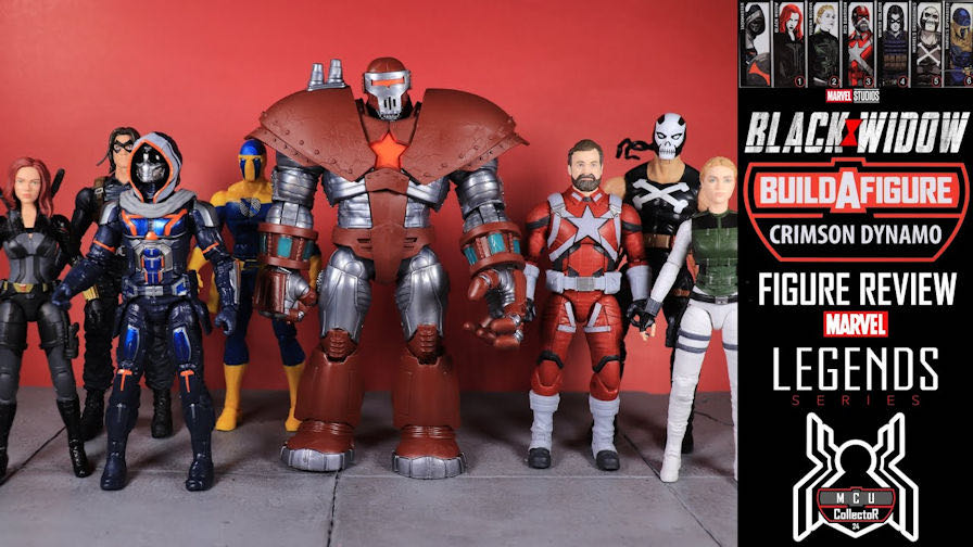 Marvel Legends Series: Crimson Dynamo (BAF) - Hasbro (ML BAF Crimson Dynamo) action figure collectible - Main Image 3