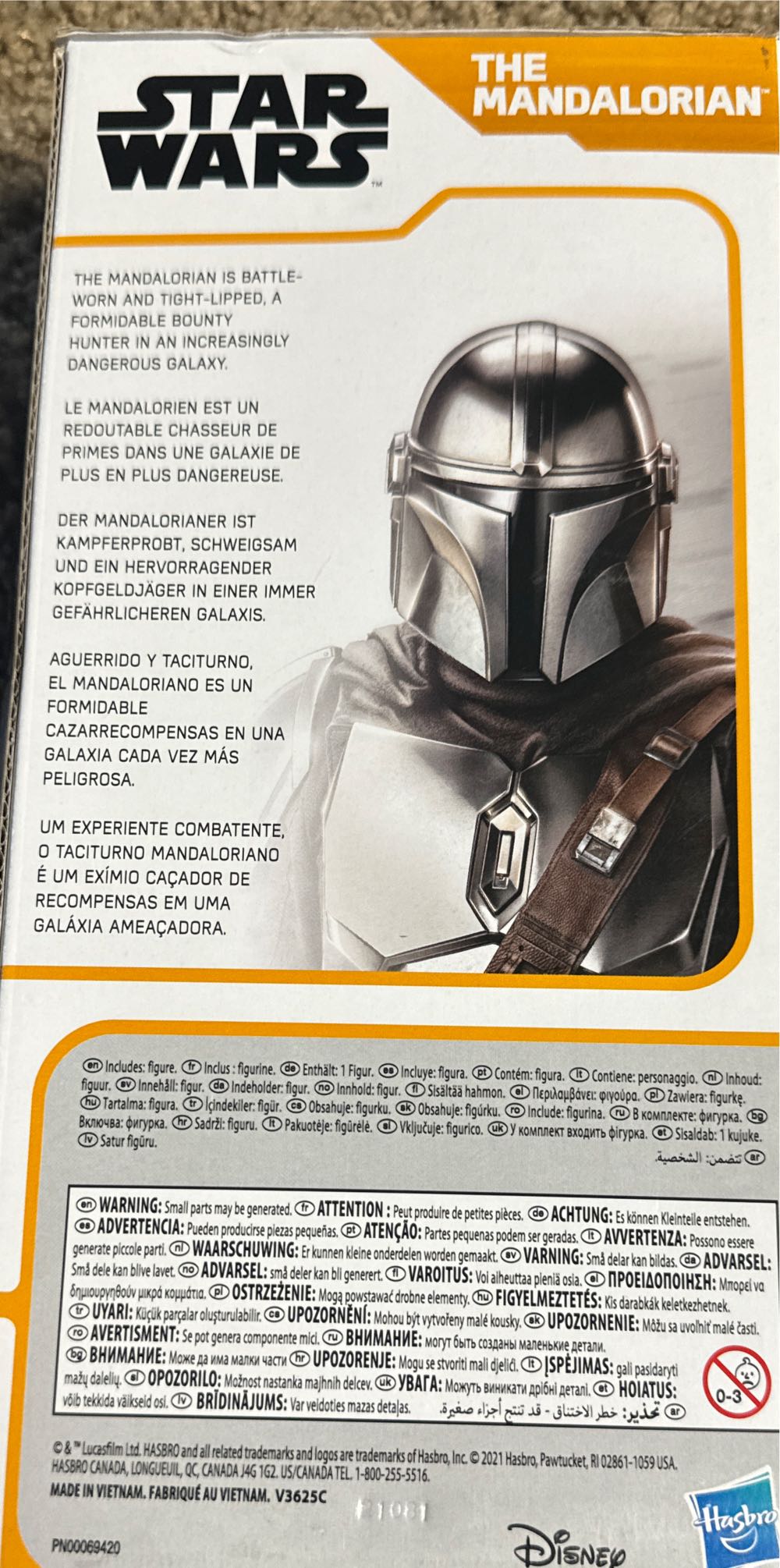 The Mandalorian - Hasbro (Star Wars: The Mandalorian) action figure collectible [Barcode 5010993812363] - Main Image 2