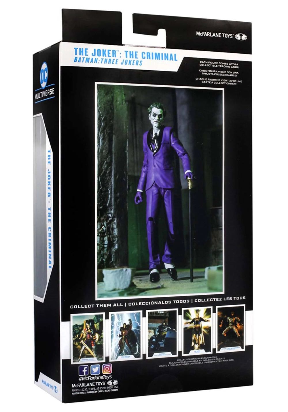 The Joker: The Criminal - McFarlane Toys (Batman: Three Jokers) action figure collectible [Barcode 787926301397] - Main Image 2