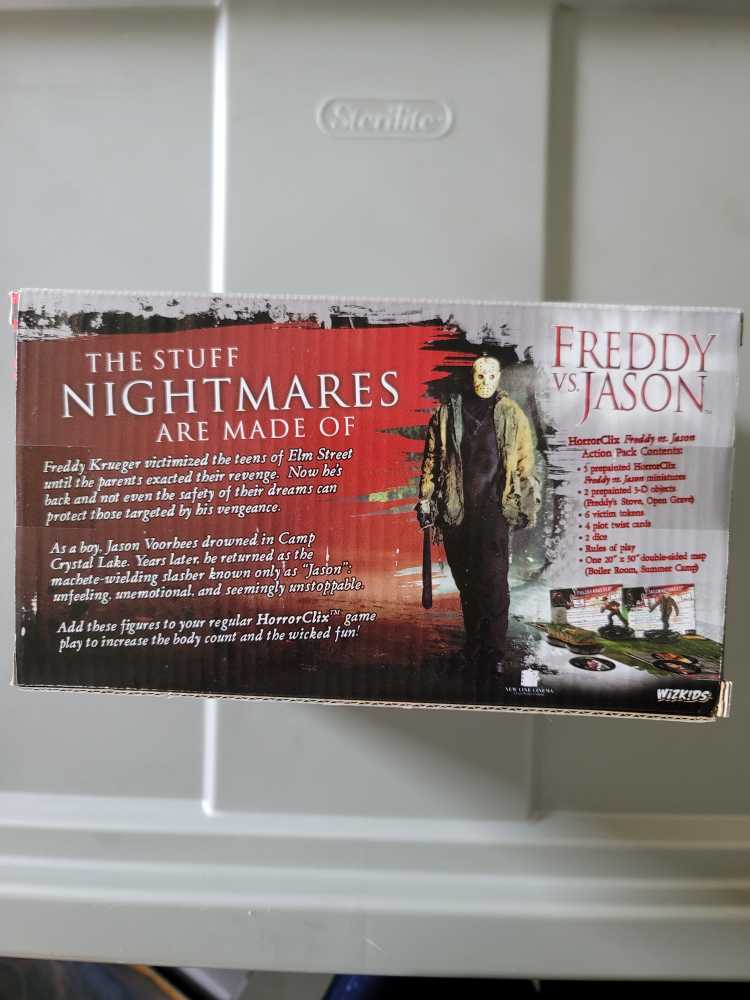 Freddy Vs. Jason - Wizkids (Horror Clix) action figure collectible [Barcode 807652006950] - Main Image 2