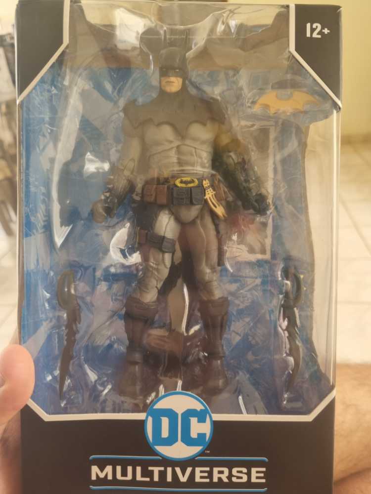 Batman (Designed by Todd McFarlane) (Blue/Grey Variant) - McFarlane Toys (Designed By Todd Mcfarlane) action figure collectible [Barcode 7898039607344] - Main Image 1