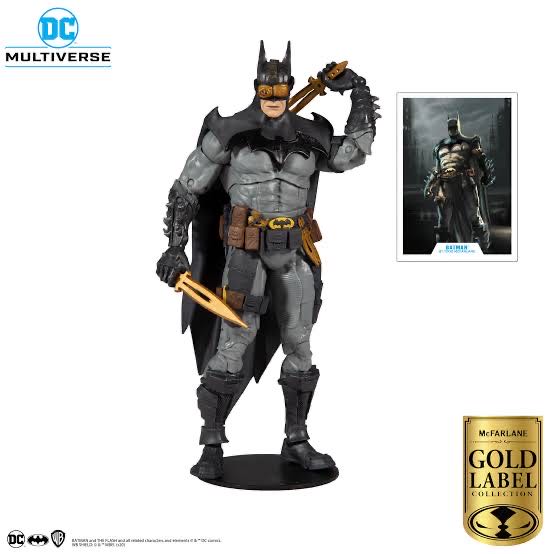 Batman (Designed by Todd McFarlane) (Blue/Grey Variant) - McFarlane Toys (Designed By Todd Mcfarlane) action figure collectible [Barcode 7898039607344] - Main Image 3