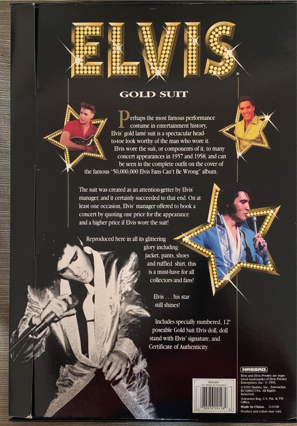 Elves Gold Suit - Hasbros action figure collectible [Barcode 038976091289] - Main Image 2