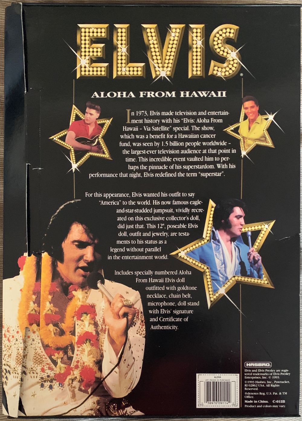 Elvis Hawaii - Hasbros action figure collectible [Barcode 038976091142] - Main Image 2