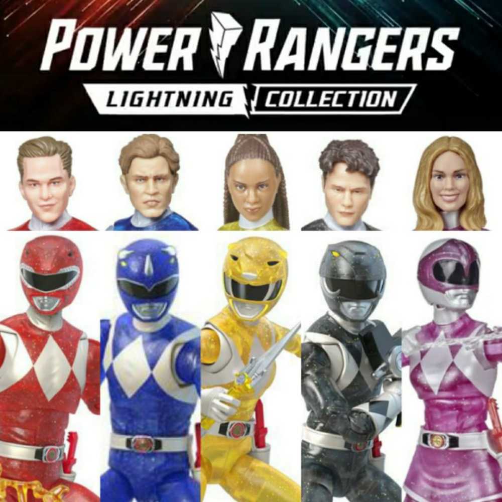 Mighty Morphin Metallic Armor Blue Ranger - Hasbro (Lightning Collection) action figure collectible [Barcode 5010993855179] - Main Image 4
