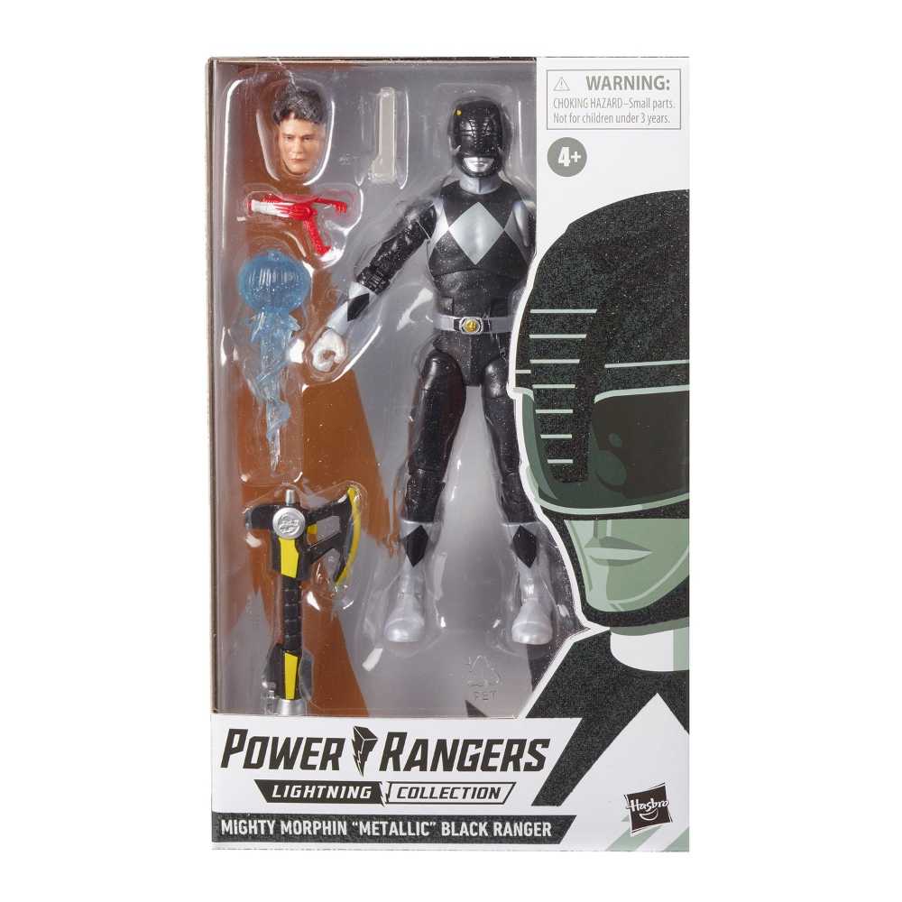 Black Ranger - Hasbro (Power Rangers Lightning Collection) action figure collectible [Barcode 5010993855162] - Main Image 2