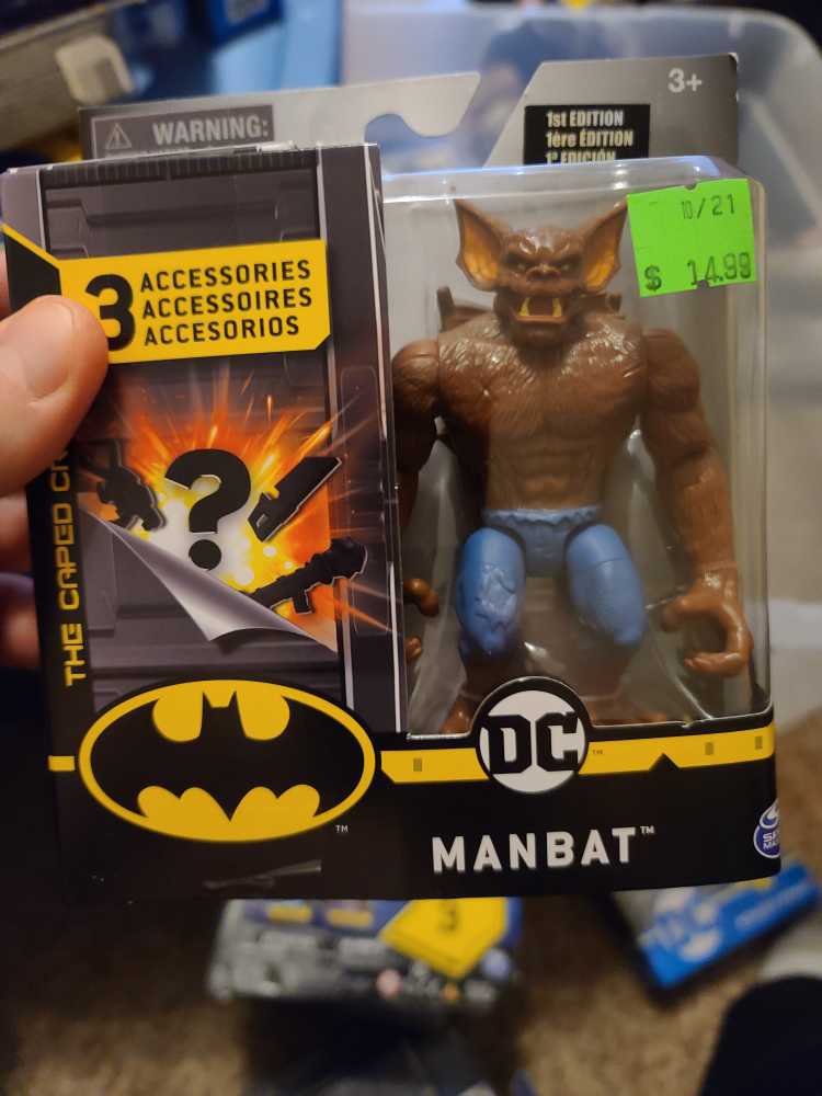 Man-bat   action figure collectible [Barcode 778988191194] - Main Image 2