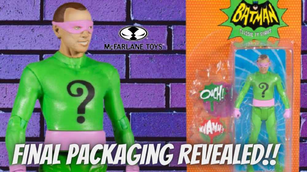 The Riddler - McFarlane Toys (Batman Classic Tv Series) action figure collectible [Barcode 787926150414] - Main Image 2