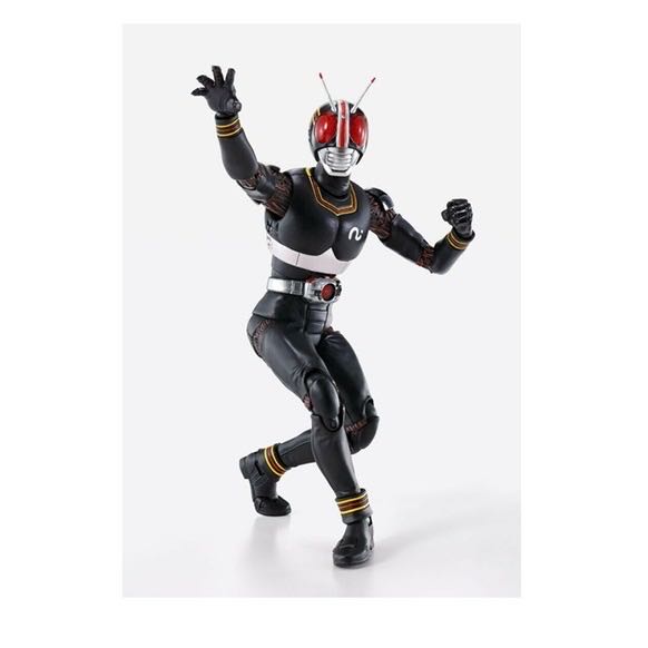 Masked Rider Black Kamen Shf - Bandai Tamashii Nations (Kamen Rider Black) action figure collectible [Barcode 4573102611024] - Main Image 3
