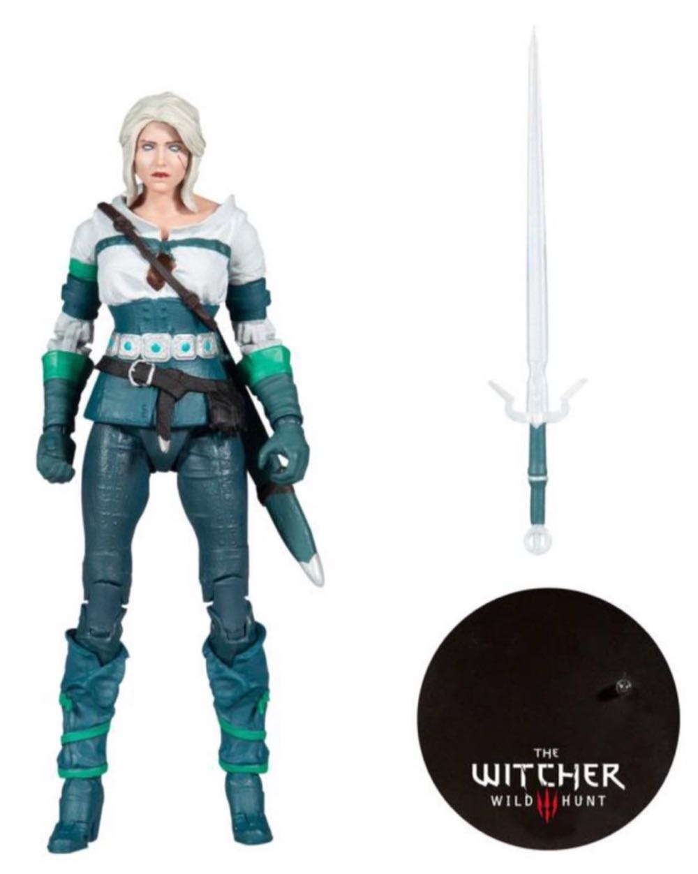 The Witcher Ciri (Variant) - McFarlane Toys (The Witcher 3: Wild Hunt) action figure collectible [Barcode 787926134094] - Main Image 4