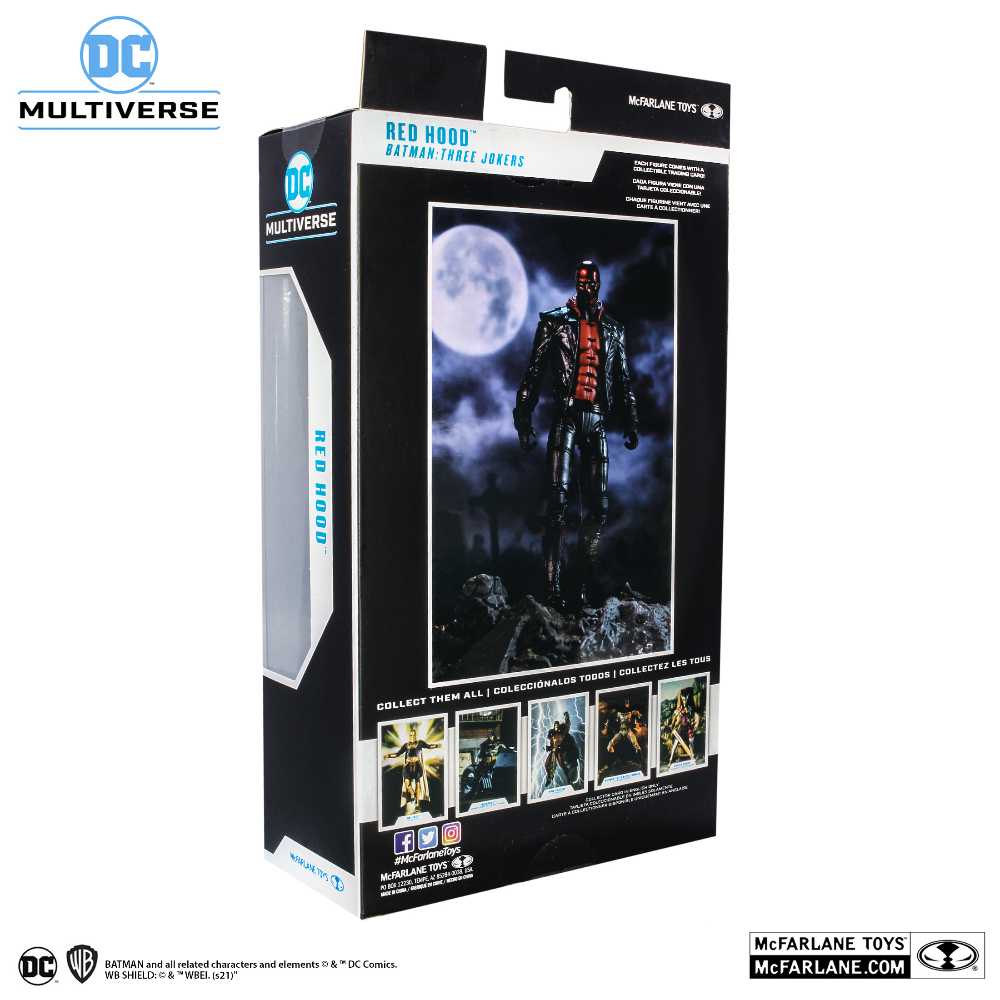 THE RED HOOD (McFarlane) Batman DC Multiverse Batman: Three Jokers Series - McFarlane (DC Multiverse) action figure collectible - Main Image 4