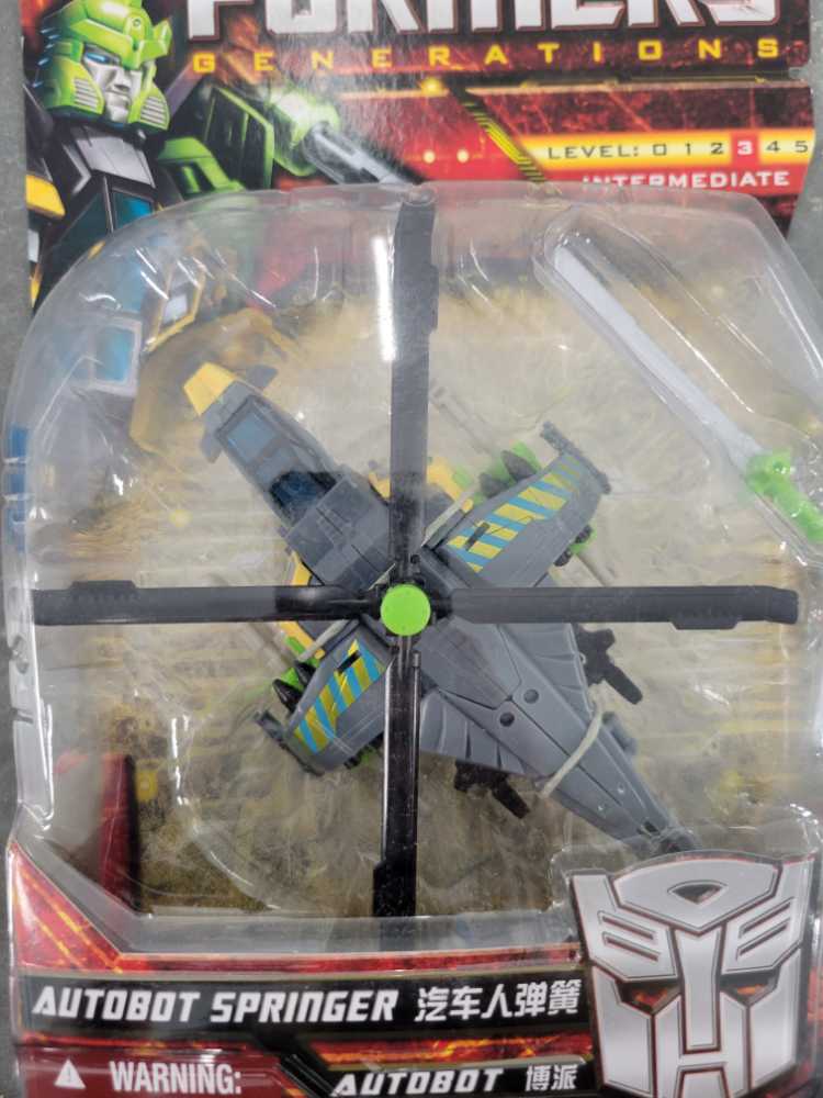 Springer Toys"R"Us Carded - Hasbro (Generations GDO) action figure collectible - Main Image 2