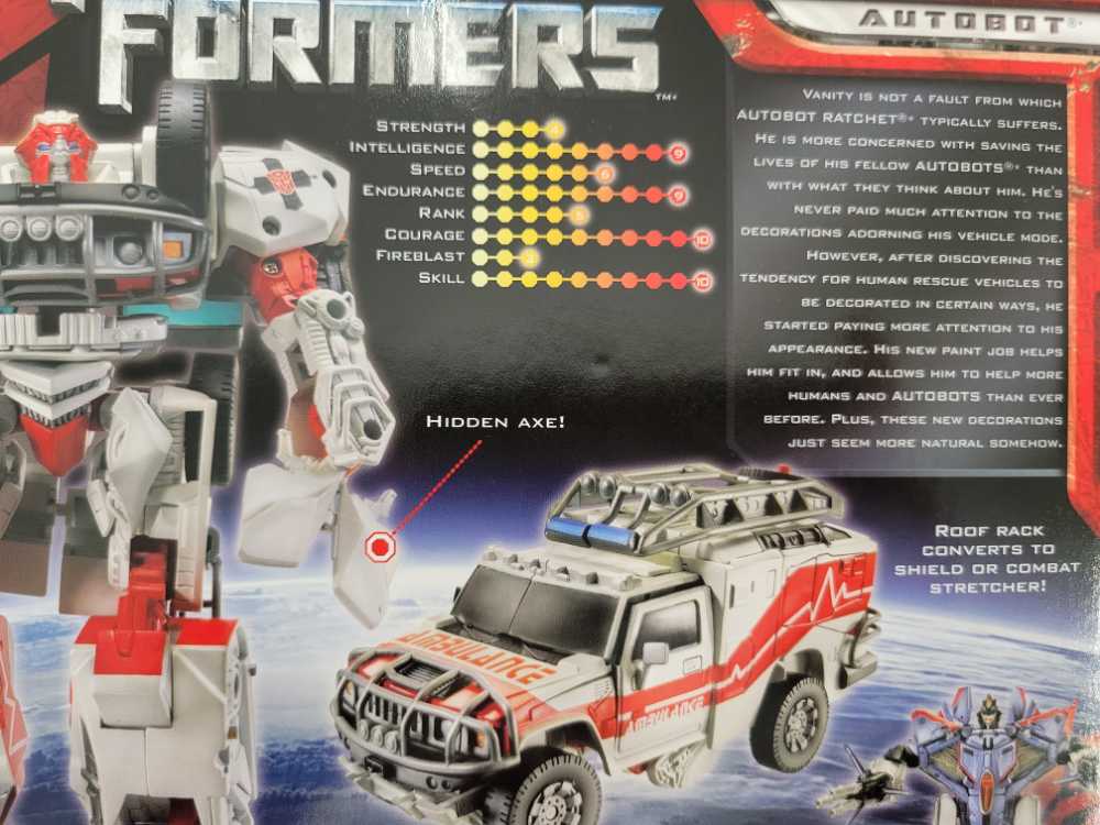 Ratchet Rescue Boxed - Hasbro (Movie) action figure collectible - Main Image 4