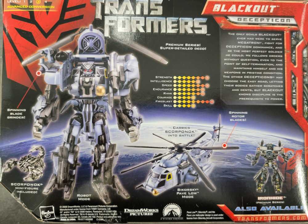 Blackout with Scorponok Premium - Hasbro (Movie) action figure collectible - Main Image 3