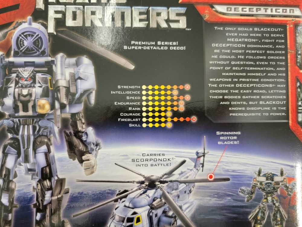 Blackout with Scorponok Premium - Hasbro (Movie) action figure collectible - Main Image 4