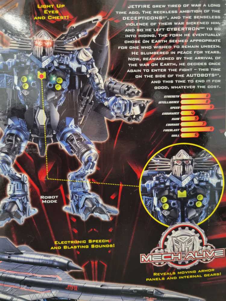 Jetfire Jet Mode 4th Vehicle Mode  - Hasbro (Revenge Of The Fallen) action figure collectible - Main Image 4