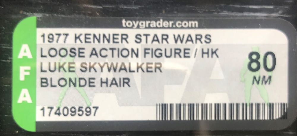 Luke Skywalker Farmboy (Blonde Hair) (1977) - Kenner action figure collectible - Main Image 2