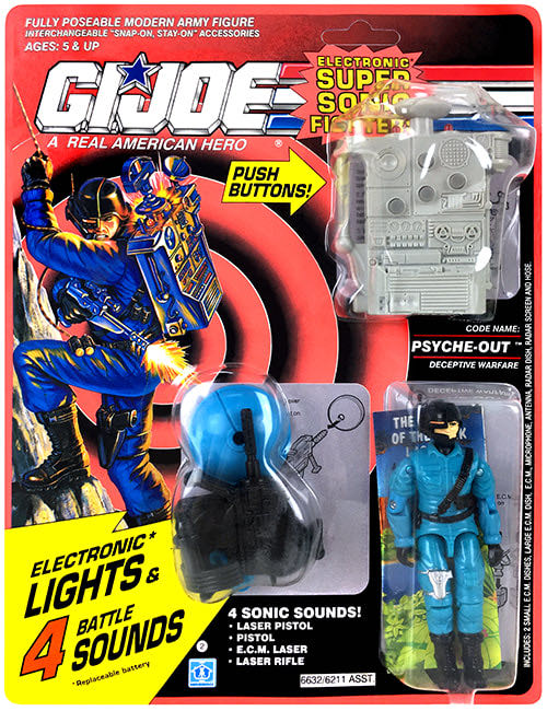 Psyche-Out V3 - Hasbro - G.I. Joe (G I Joe Sonic Fighters) action figure collectible - Main Image 3