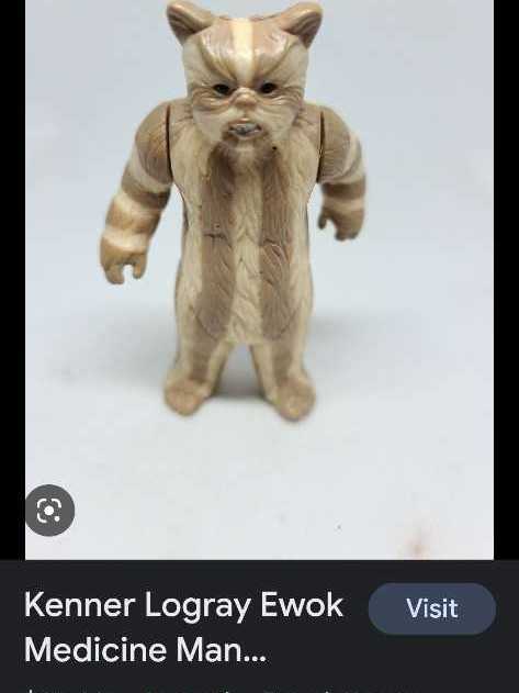 Star Wars Ewok Logray Vintage Kenner Logray - Kenner action figure collectible - Main Image 4