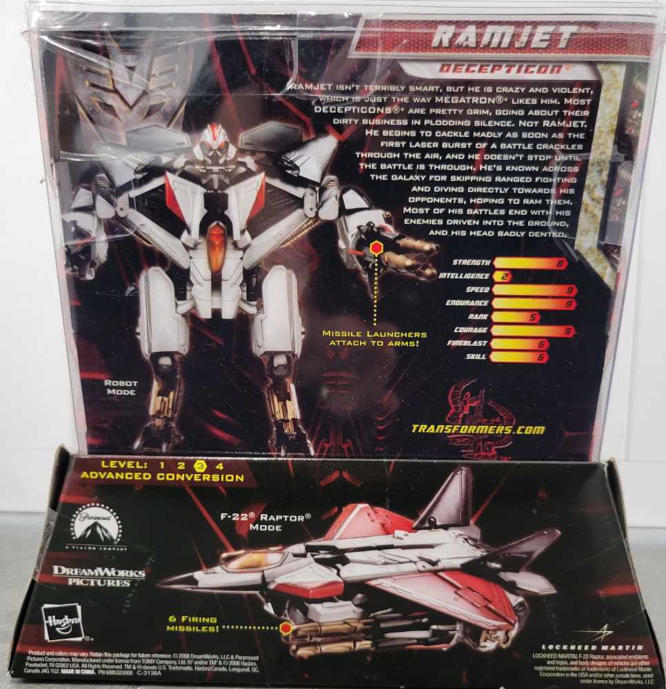 Ramjet Ram Jet Boxed Wal-Mart Walmart  - Hasbro (Revenge Of The Fallen) action figure collectible - Main Image 3