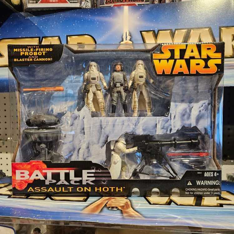 Assault On Hoth Battle Pack - Hasbro (Star Wars - Revenge Of The Sith) action figure collectible [Barcode 653569089681] - Main Image 4