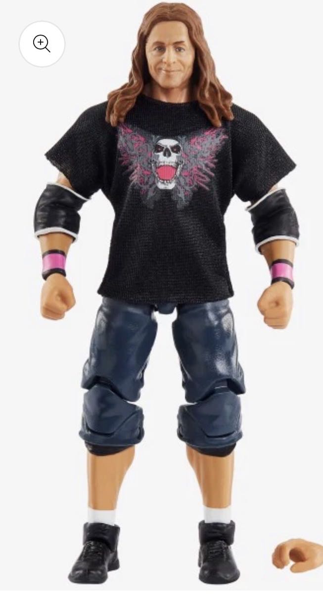 Bret “Hit Man” Hart - Mattel (Elite Collection- Wrestlemania) action figure collectible [Barcode 194735021369] - Main Image 4