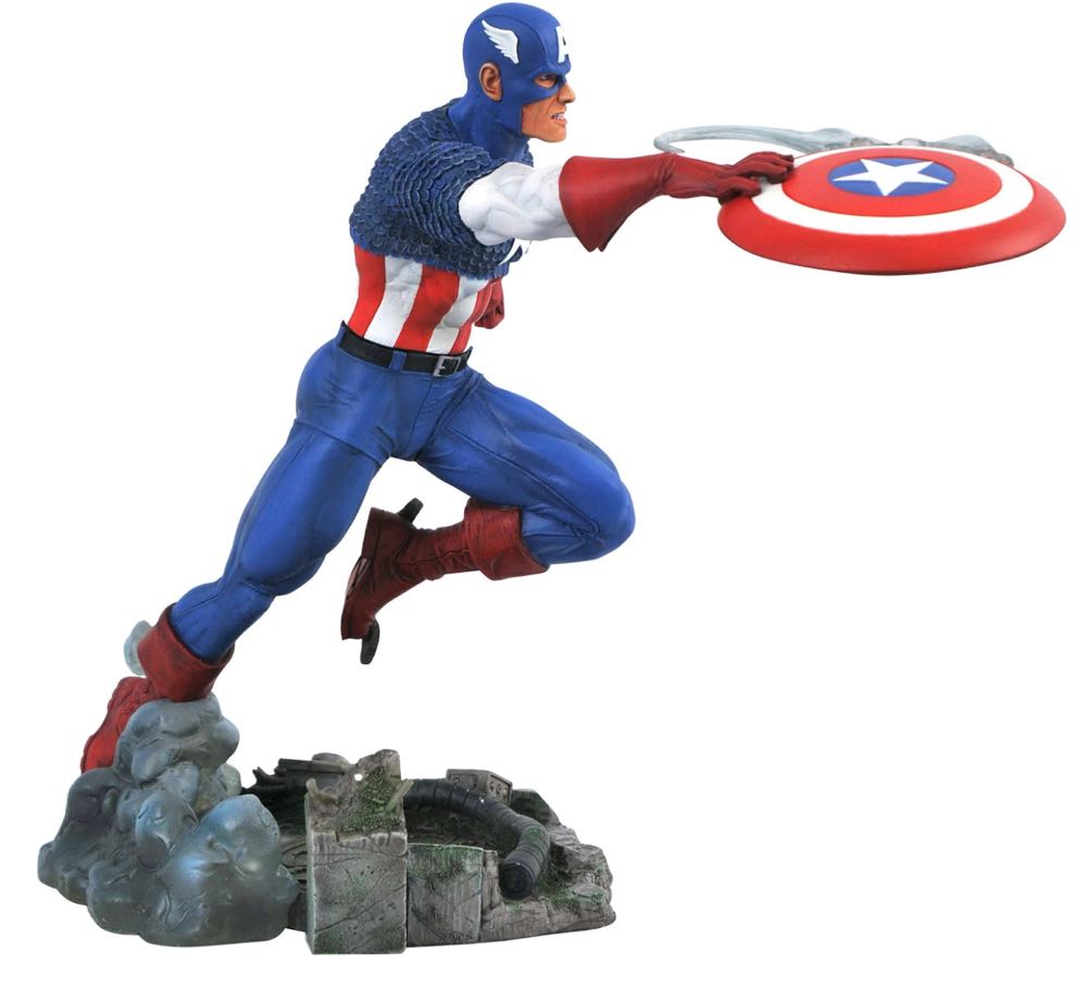 Captain America Vs Pvc - Diamond Gallery action figure collectible [Barcode 699788837405] - Main Image 2