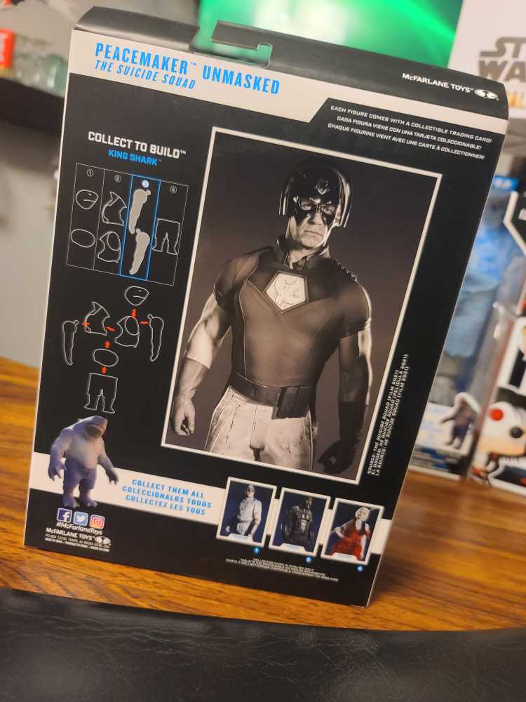 McFarlane Dc Multiverse Suicide Squad BAF Peacemaker Unmasked - McFarlane Toys™ (Comic Book) action figure collectible - Main Image 2