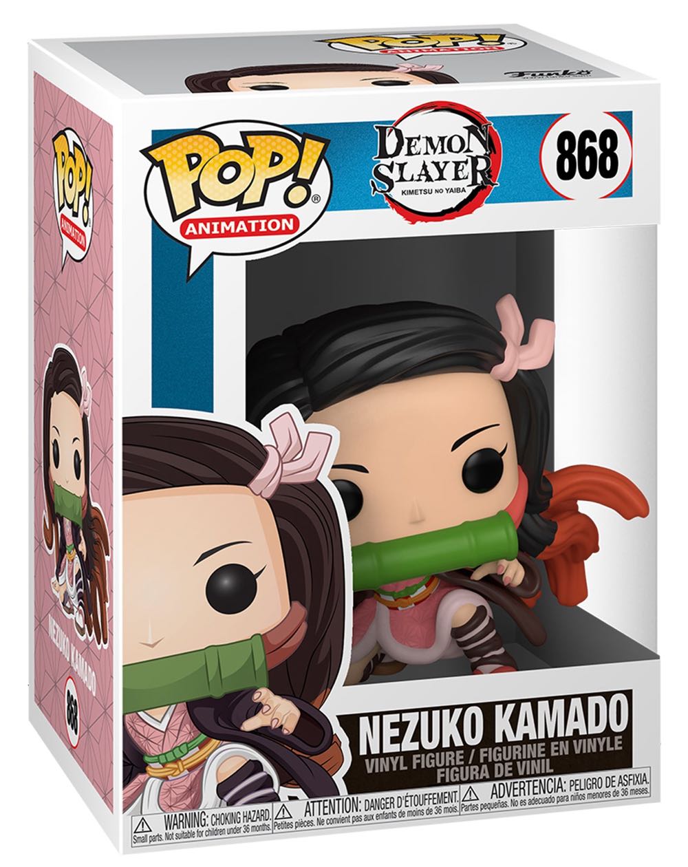 Demon Slayer: Nezuko Kamado #868 - Funko (Anime) action figure collectible [Barcode 889698490139] - Main Image 2