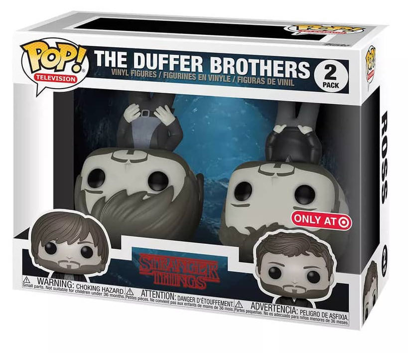 The Duffer Brothers (Stranger Things) 2 Pack Only At Target  action figure collectible [Barcode 889698522588] - Main Image 2