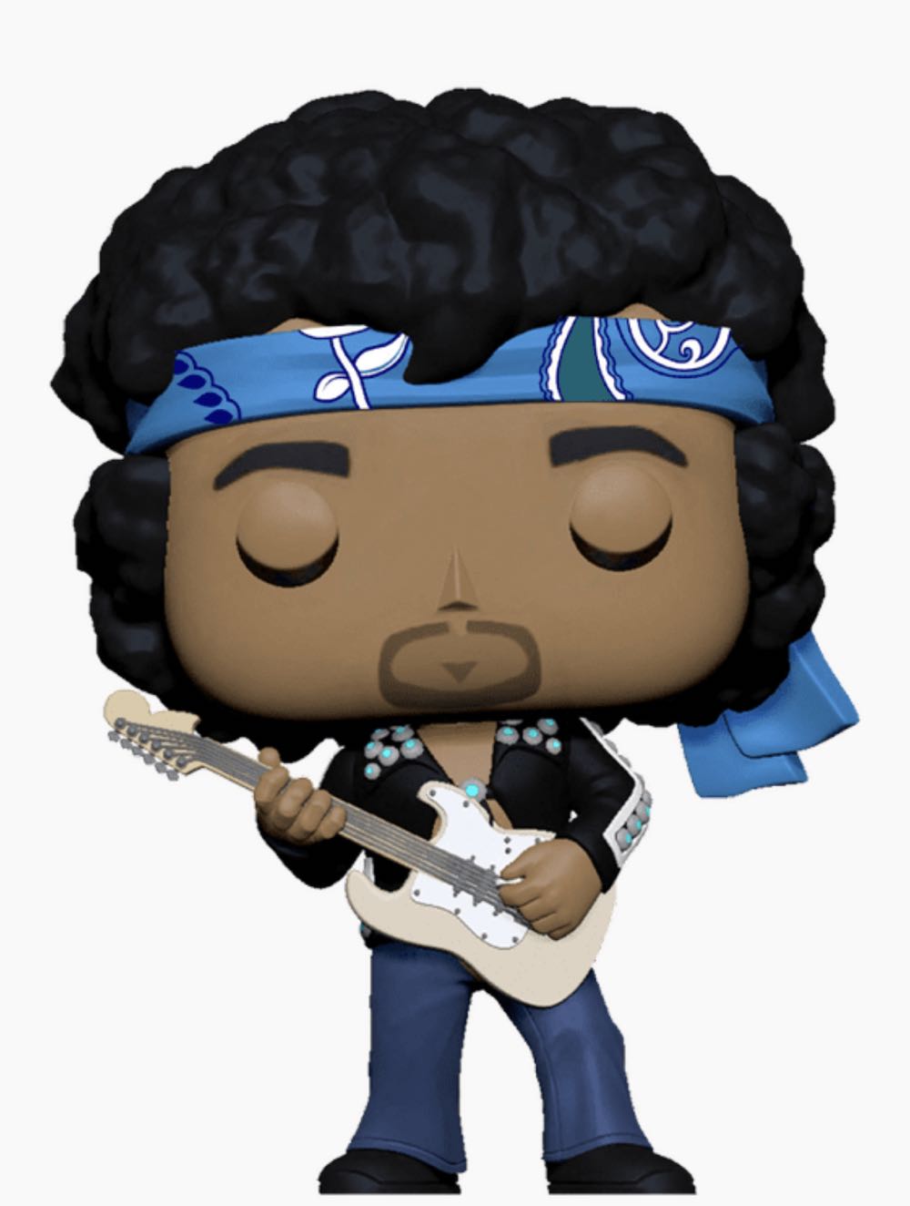 Jimi Hendrix: Funko Pop! Authentic Hendrix - Jimi Hendrix Maui Live #244 - Funko Pop! Rocks (Authentic Hendrix) action figure collectible [Barcode 889698576116] - Main Image 1