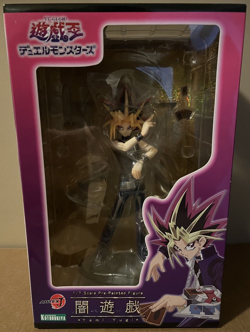 Kotobukiya Yu-gi-oh!: Yami Yugi Artfx J Statue - Kotobukiya Artfx (Yu-Gi-Oh) action figure collectible [Barcode 190526034488] - Main Image 2
