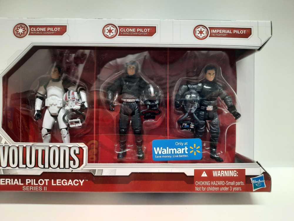 Imperial Pilot (TIE Fighter) - Hasbro (The Legacy Collection) action figure collectible [Barcode 653569431725] - Main Image 2