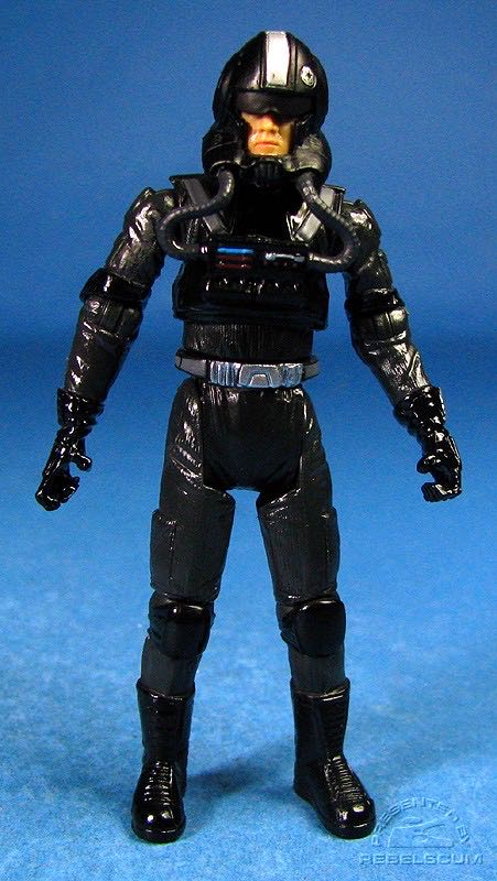 Imperial Pilot (TIE Fighter) - Hasbro (The Legacy Collection) action figure collectible [Barcode 653569431725] - Main Image 3