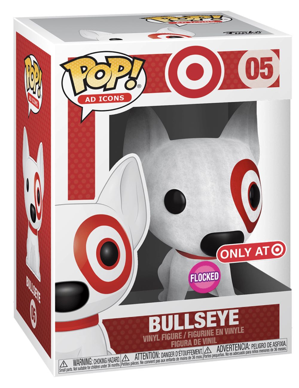 Bullseye (Target) 05 Only At Target/ Flocked  action figure collectible [Barcode 889698439664] - Main Image 2