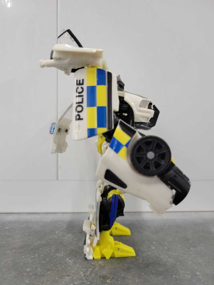 Barricade 2nd VS Sideswipe Hunters Rumble Target - Hasbro (Hunt For The Decepticons) action figure collectible - Main Image 3