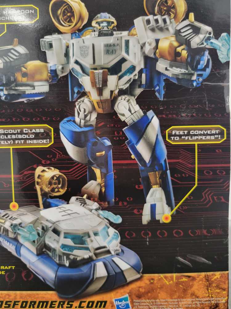 Sea Spray Seaspray Boxed - Hasbro (Hunt For The Decepticons) action figure collectible - Main Image 4