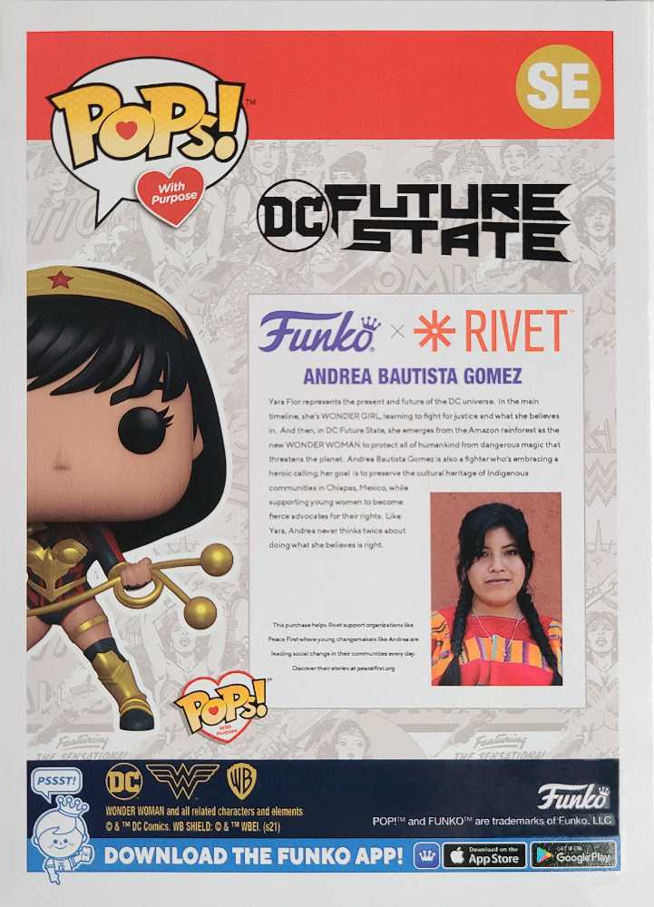 Yara Flor Funko SE - Funko (DC Funko Pops!) action figure collectible [Barcode 889698601009] - Main Image 2