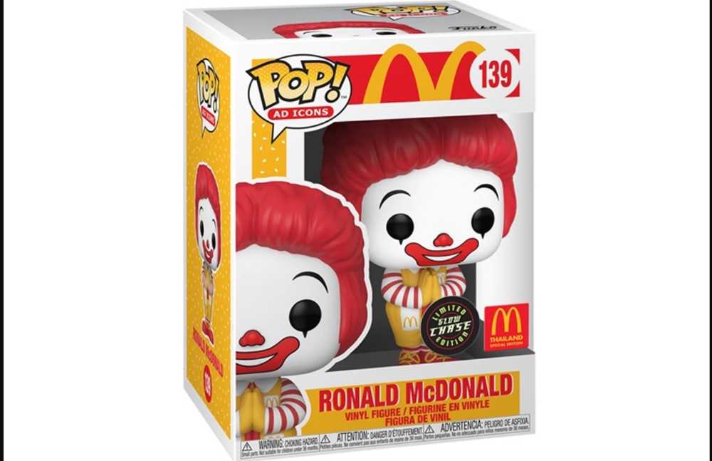 McDonald’s: Ronald McDonald #139 - Funko (Ronald McDonald) action figure collectible [Barcode 889698565608] - Main Image 4