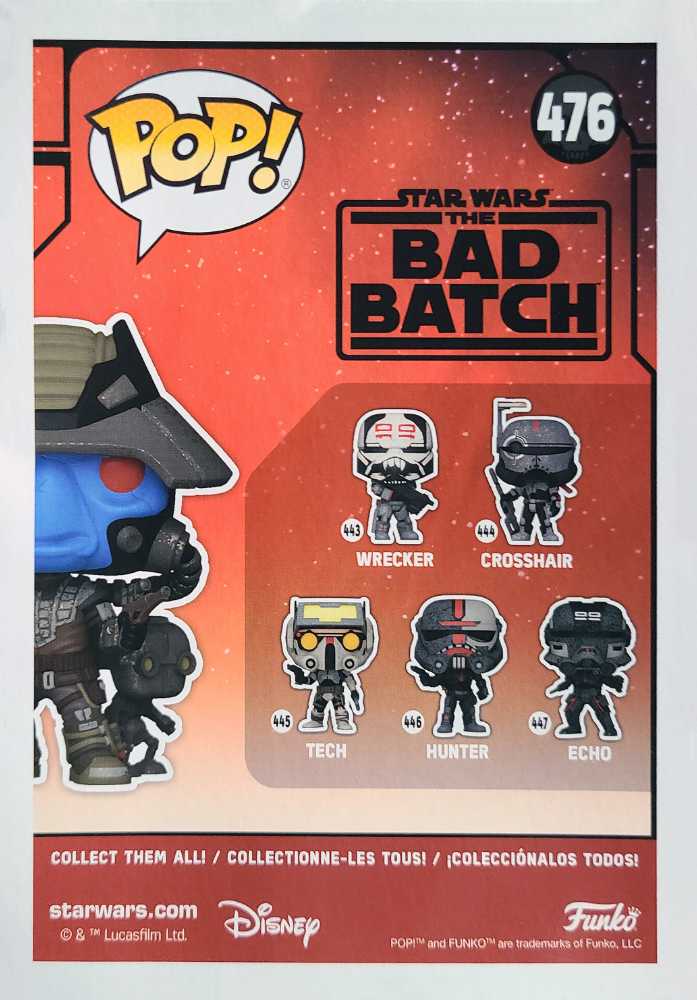 Pop Cad Bane With Todo 360 Target Fall Convention TBB - Funko (Star Wars Bad Batch Animated Series) action figure collectible [Barcode 889698559126] - Main Image 2