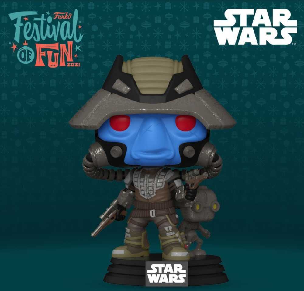 Pop Cad Bane With Todo 360 Target Fall Convention TBB - Funko (Star Wars Bad Batch Animated Series) action figure collectible [Barcode 889698559126] - Main Image 3