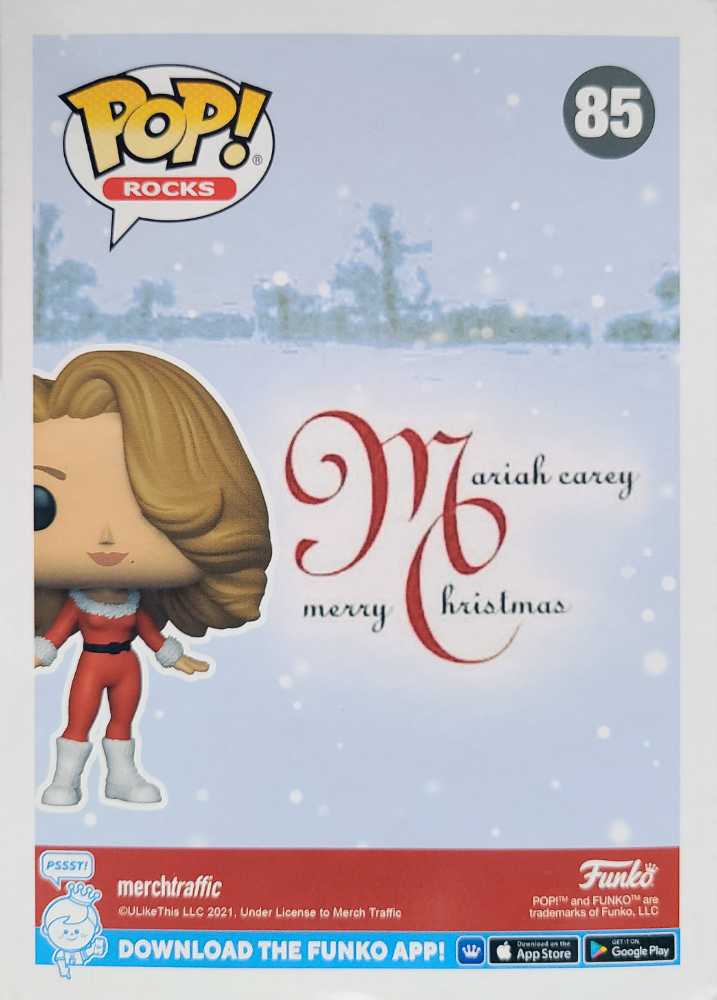 Funko Pop! Rocks: Mariah Carey Diamond Christmas Amazon Exclusive - Funko (Funko Pop! Rocks) action figure collectible [Barcode 889698587525] - Main Image 2
