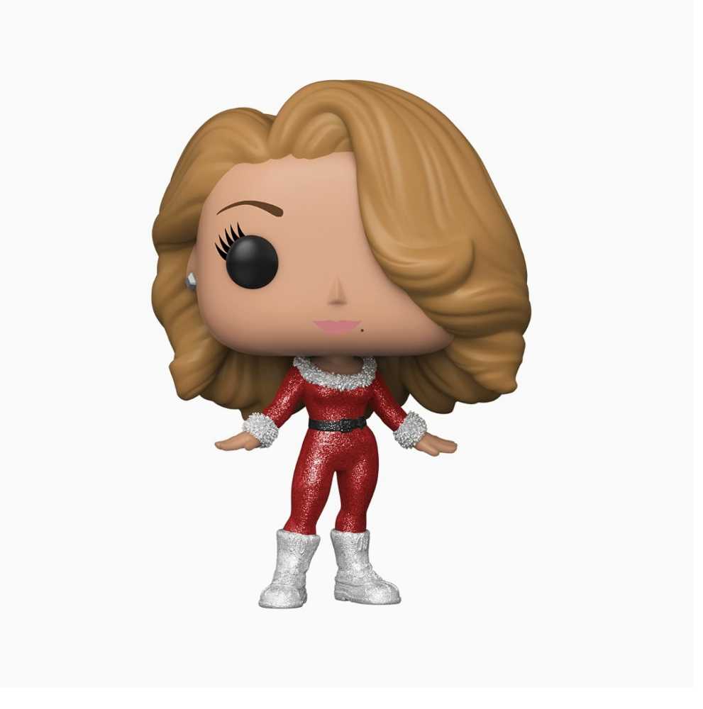 Funko Pop! Rocks: Mariah Carey Diamond Christmas Amazon Exclusive - Funko (Funko Pop! Rocks) action figure collectible [Barcode 889698587525] - Main Image 3