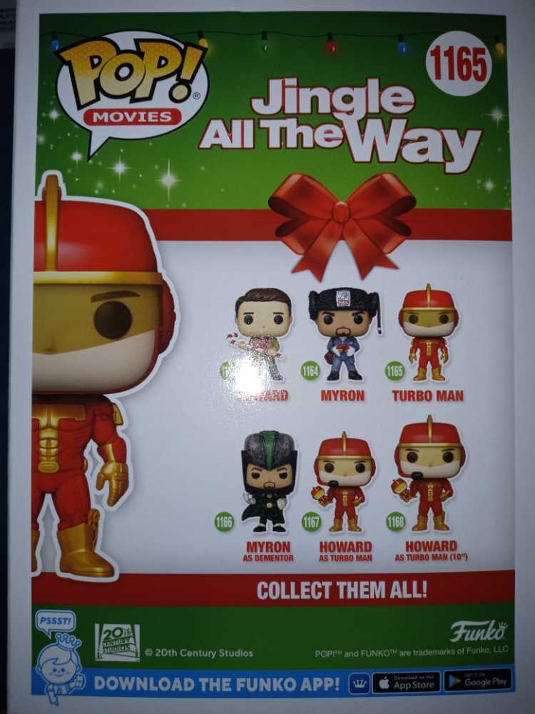 Jingle All The Way: Turbo Man #1165 - Funko (Jingle All The Way) (Jingle All The Way) action figure collectible [Barcode 889698575232] - Main Image 2